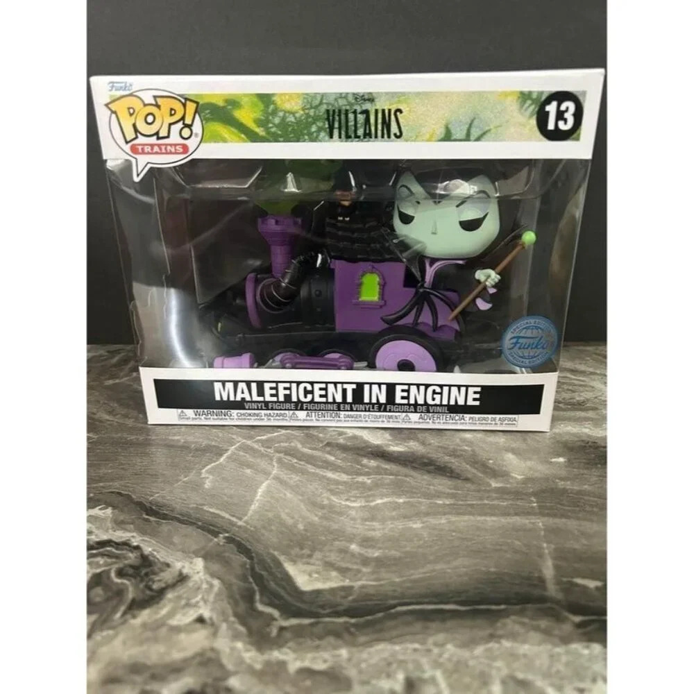 new sealed malificent in engine funko pop